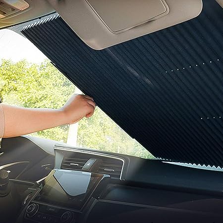 OYEFLY Retractable Windshield Sun Shade for Car