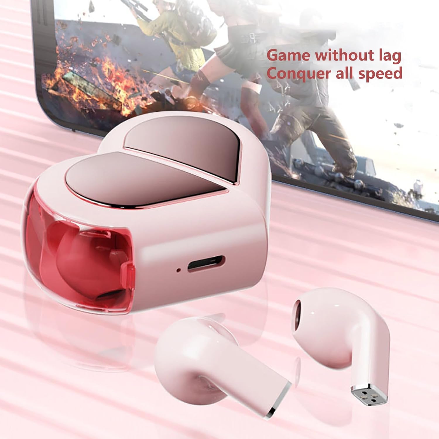 K10 Revoiz Heart Earbuds