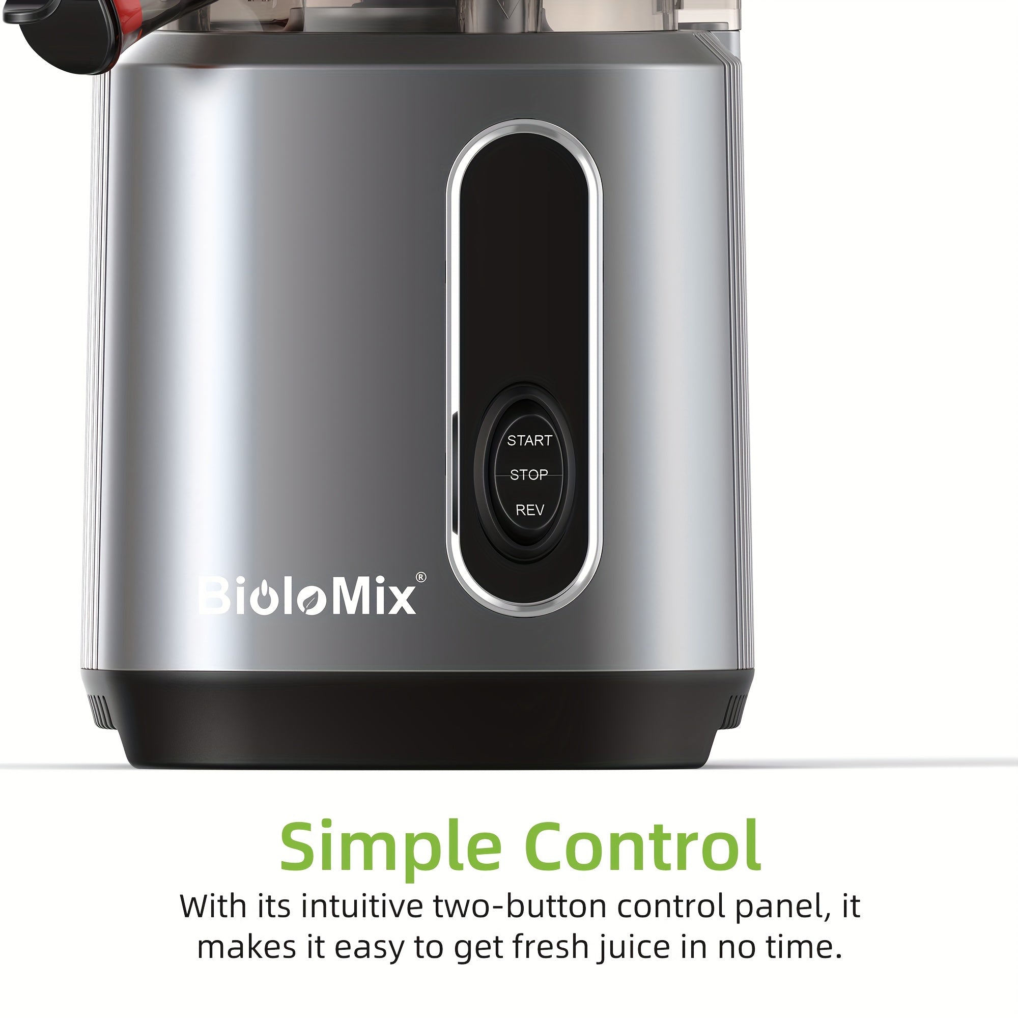 BioloMix™ 200W Powerful Juicer Machine (آلة عصير قوية بقوة 200 واط)