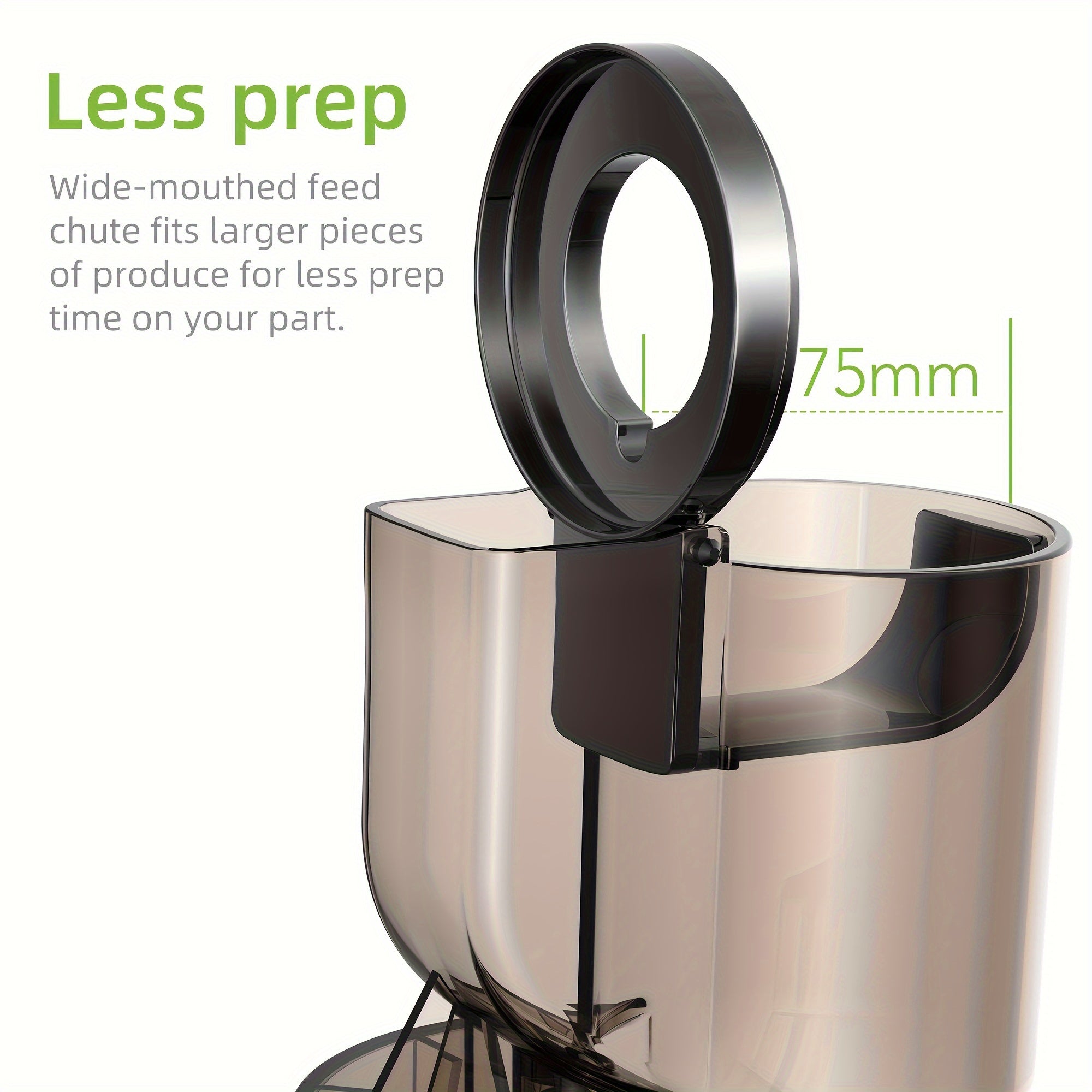 BioloMix™ 200W Powerful Juicer Machine (آلة عصير قوية بقوة 200 واط)