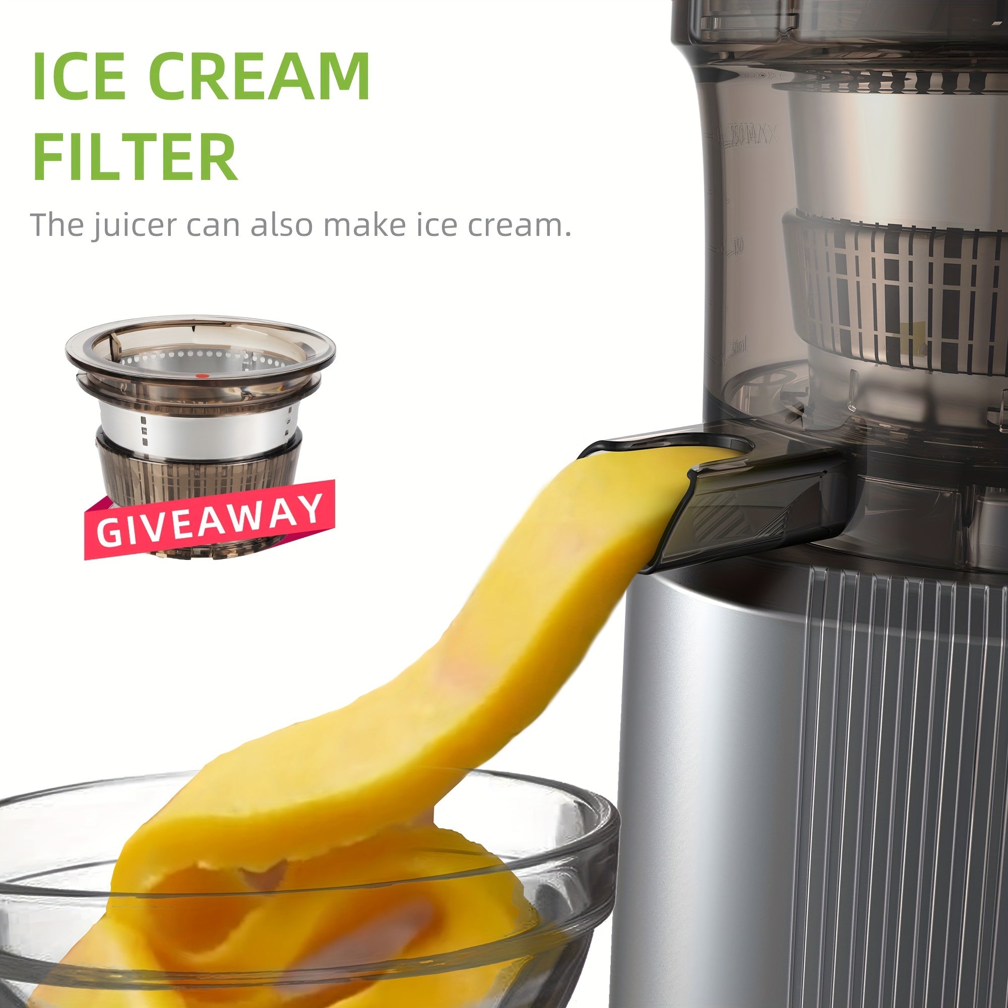 BioloMix™ 200W Powerful Juicer Machine (آلة عصير قوية بقوة 200 واط)