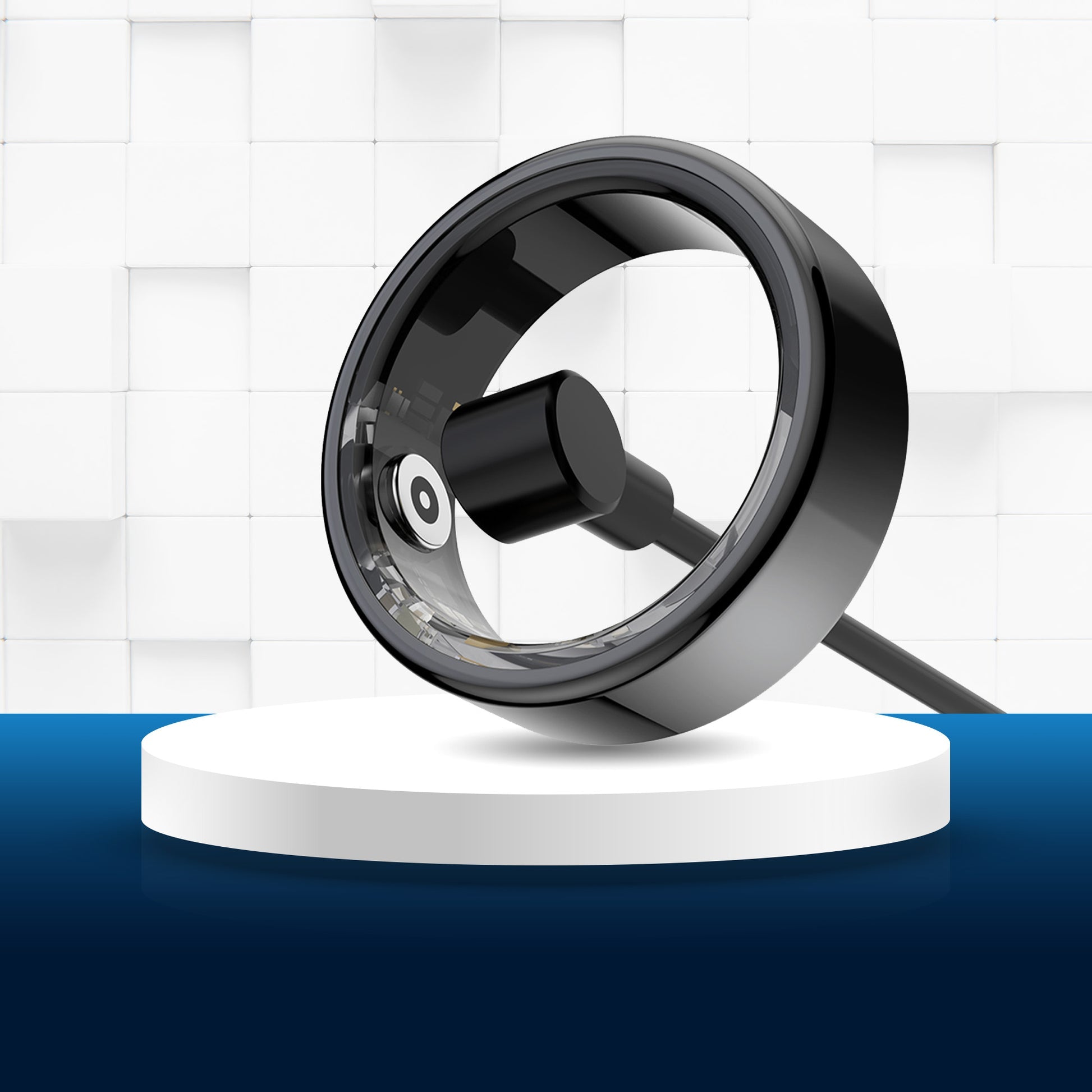 Smart Ring Health Tracker - Sleep Tracker Ring, No App Subscription, Support 6-7 Days Battery Life
