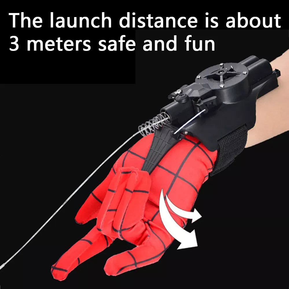Spiderman Mask with Web Shooter